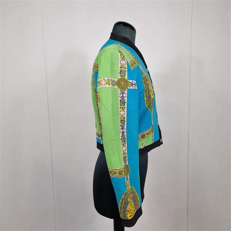 versus versace graffiti jacket|gianni versace versus 1989.